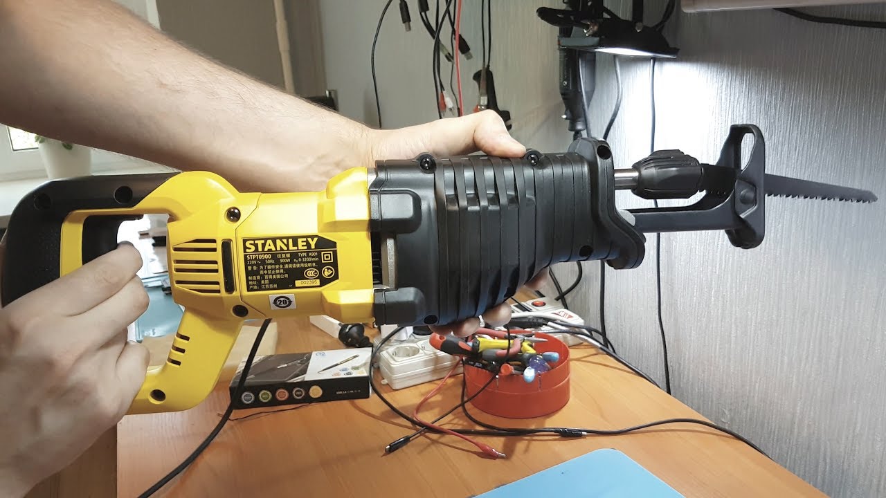Посылочка из Китая. Сабельная пила Stanley STPT0900