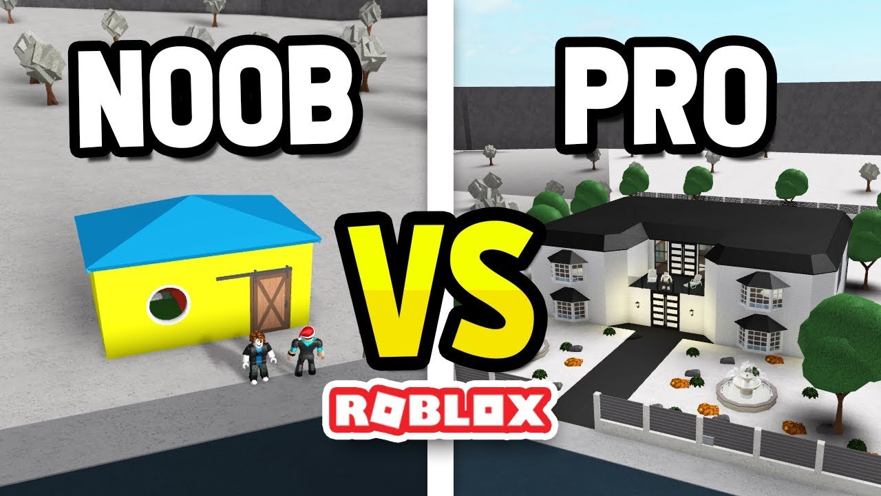 ROBLOX NOOB vs PRO in BLOXBURG