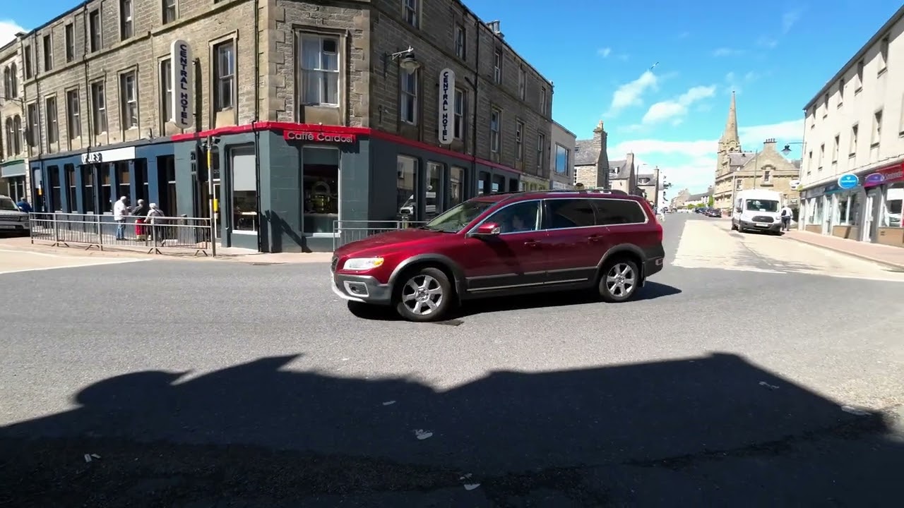 Town Centre and Beach, Thurso, Highlands, Scotland