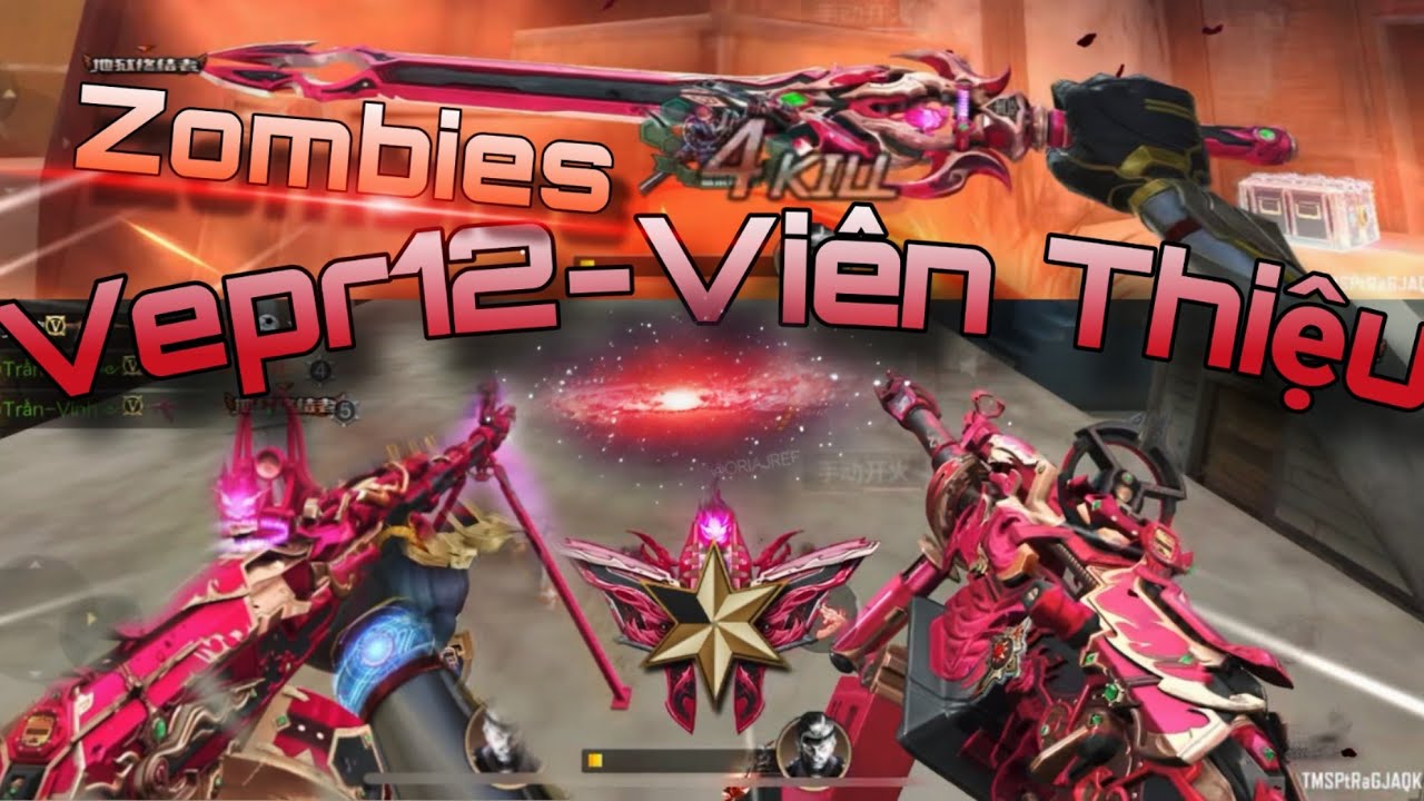CF Mobile | Vepr12 Viên Thiệu 2025 chơi Zombies sẽ ra sao .