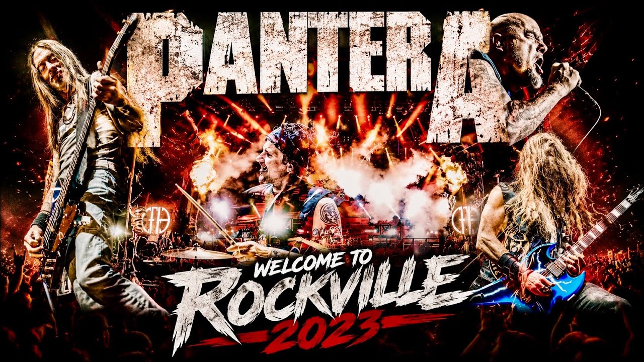 PANTERA - Full HD Concert Welcome to Rockville, Daytona Beach, FL, USA MAY 20, 2023