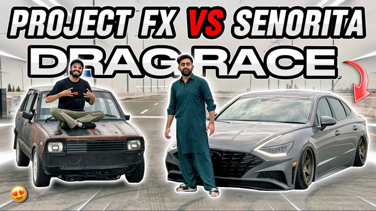 Project FX VS Zohaib Farooq's 2500cc Sonata Urf Senorita 🔥 Tough Match 🤩 TEAM-4K