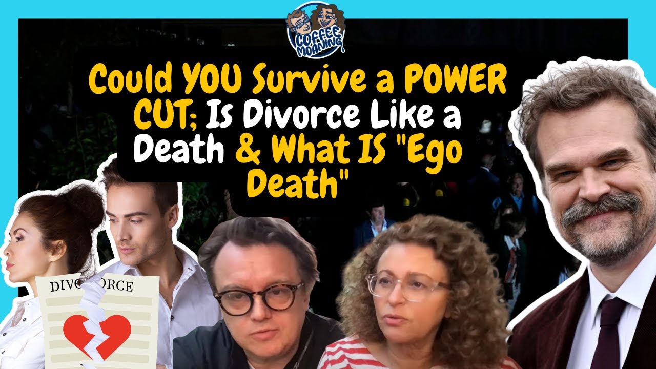 COFFEE MOANING Could YOU Survive a POWER CUT; Is Divorce Like a Death & What IS 