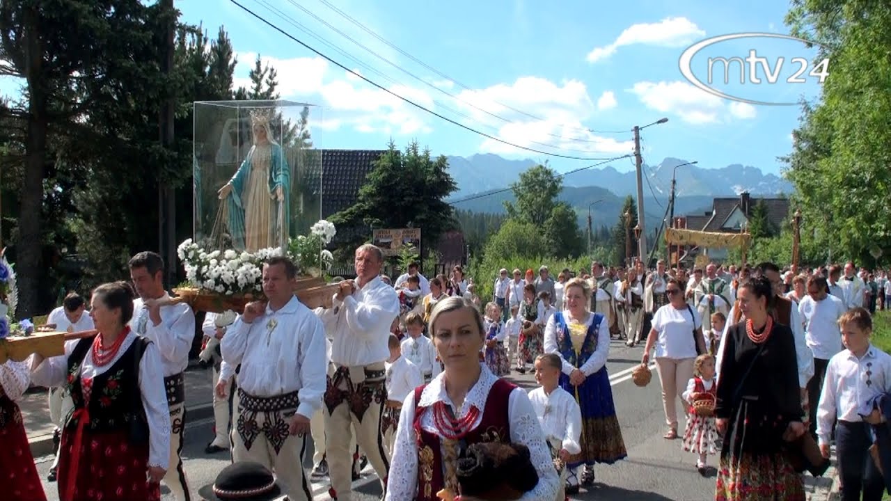 Procesje Bożego Ciała w Zakopanem
