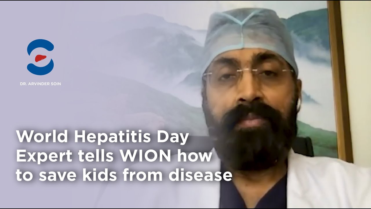World Hepatitis Day  Expert tells WION how to save kids from disease