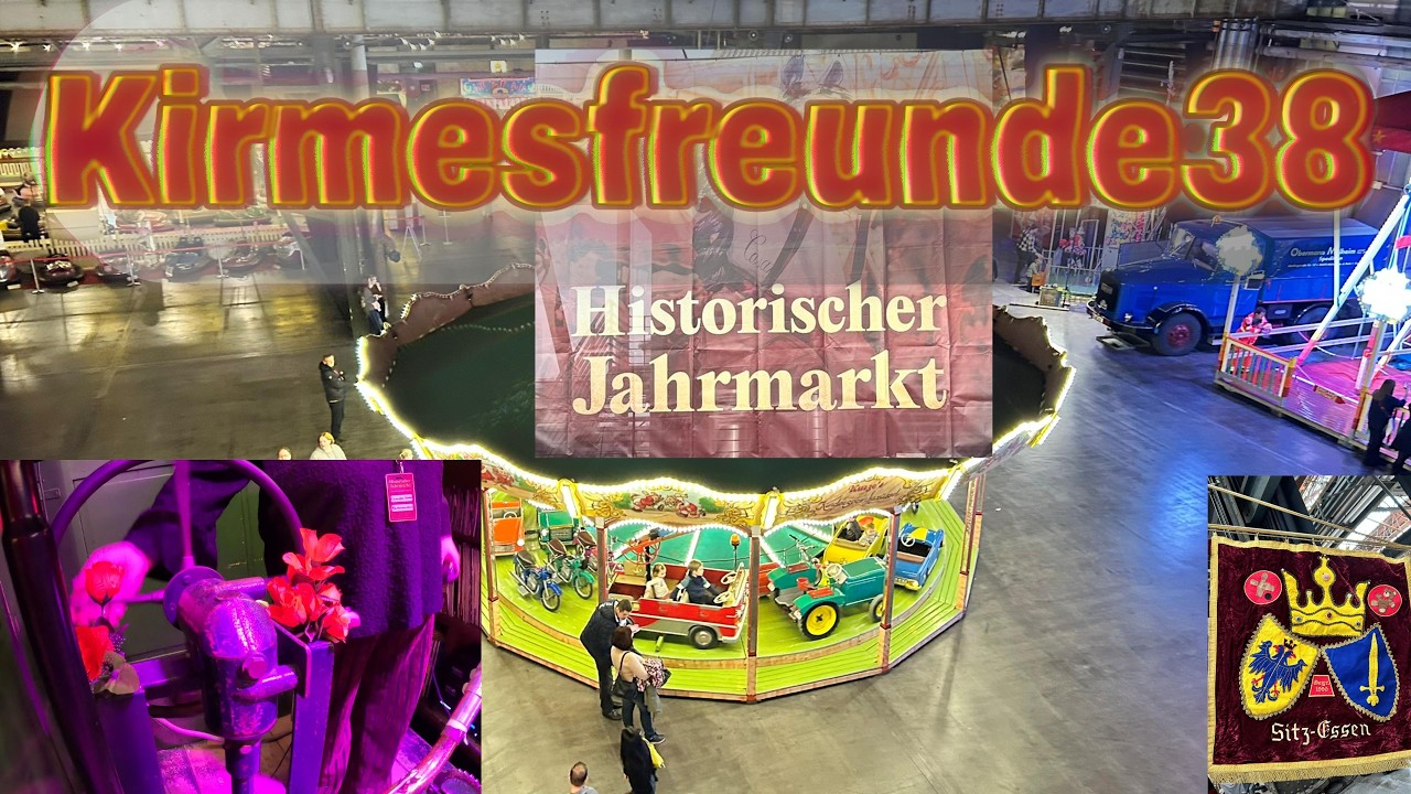 Bochum Historischer Jahrmarkt 2026. DIE Indoorkirmes für für ALLE