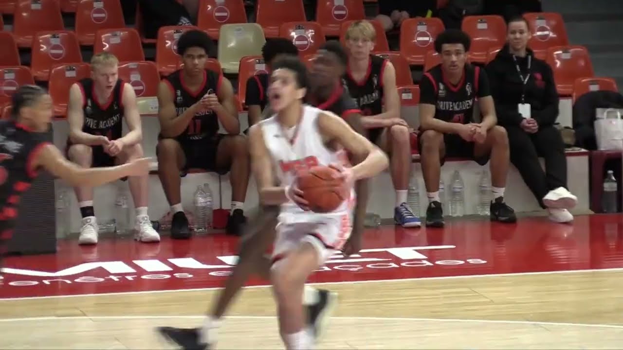 Neuf dunks Sami Bame (U19 Cholet Mondial Le Mans - Drive Academy Elite 03-04-26)