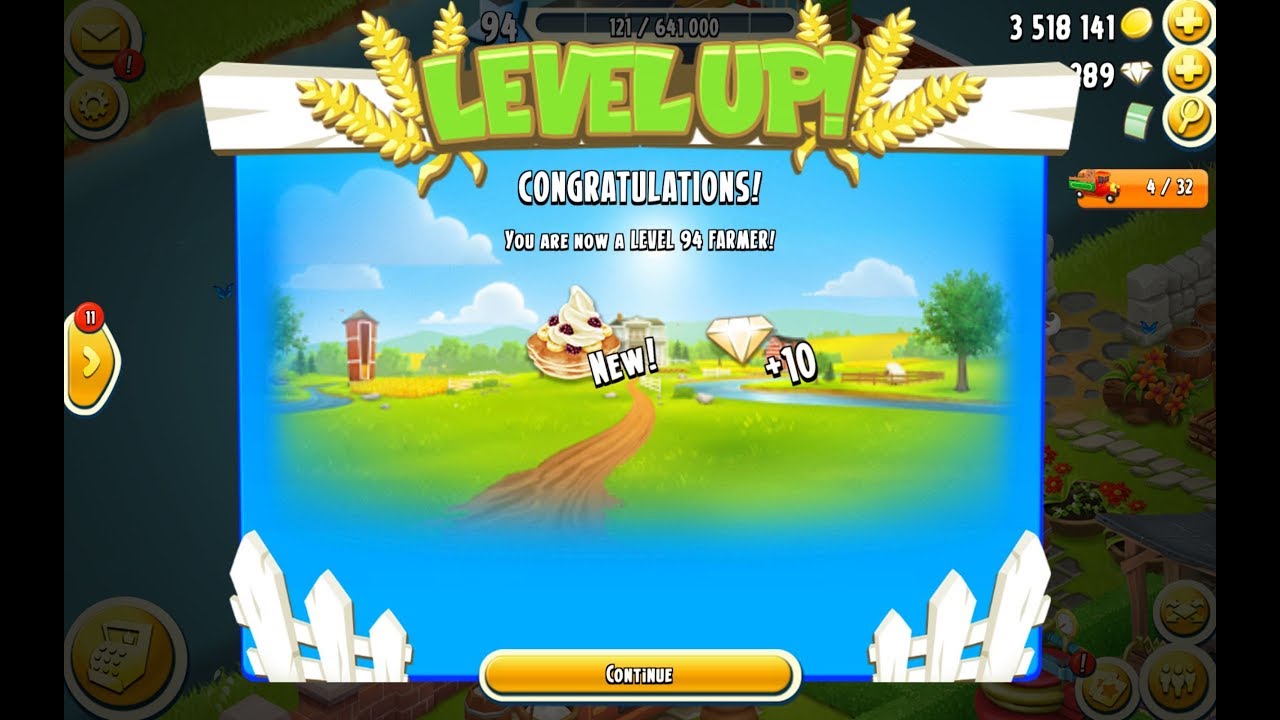 Hay Day Level 94