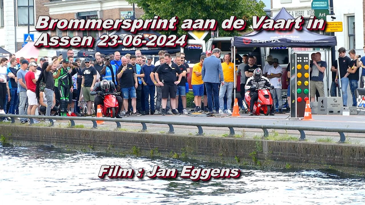 Brommersprint aan de Vaart in Assen 23 06 2024