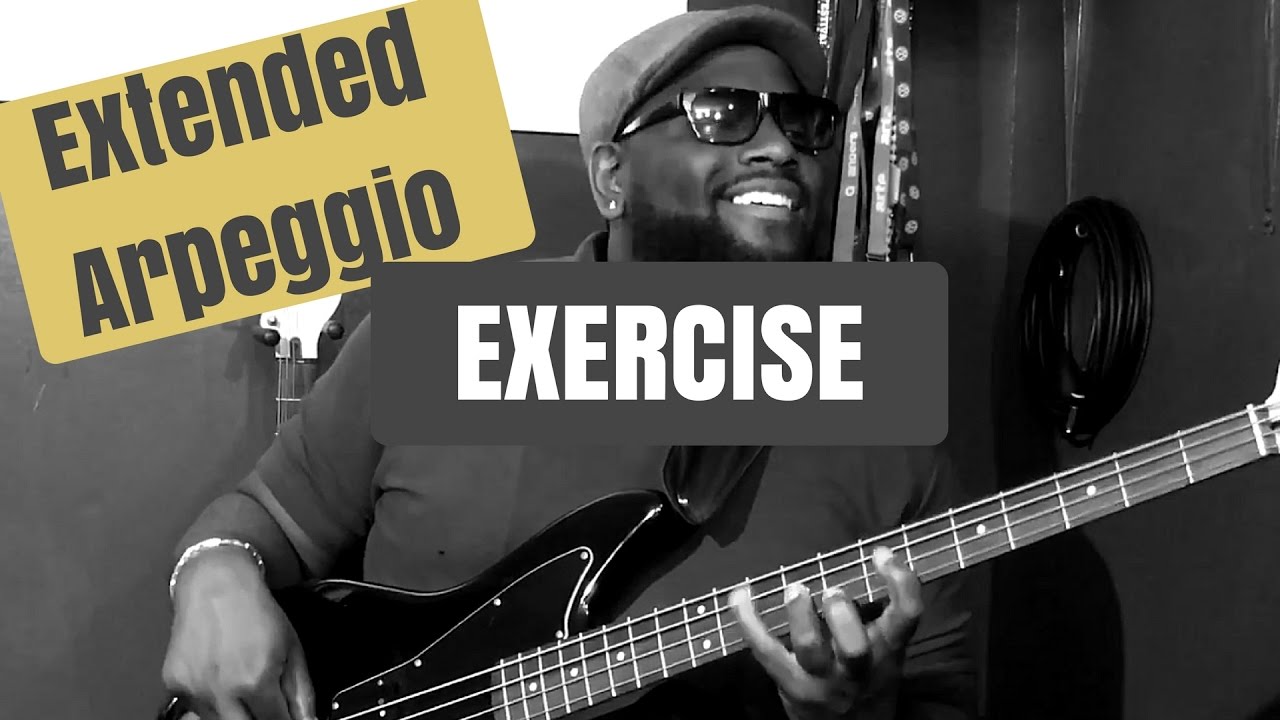 EXTENDED ARPEGGIO EXERCISE | Bass Guitar Tips ~ Daric Bennett's Bass Lessons