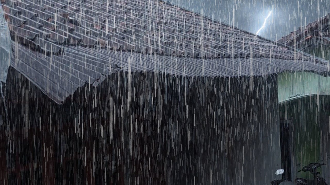 Just listen to the sound of the rain and you will fall asleep in an instant,  sound rain sleeping