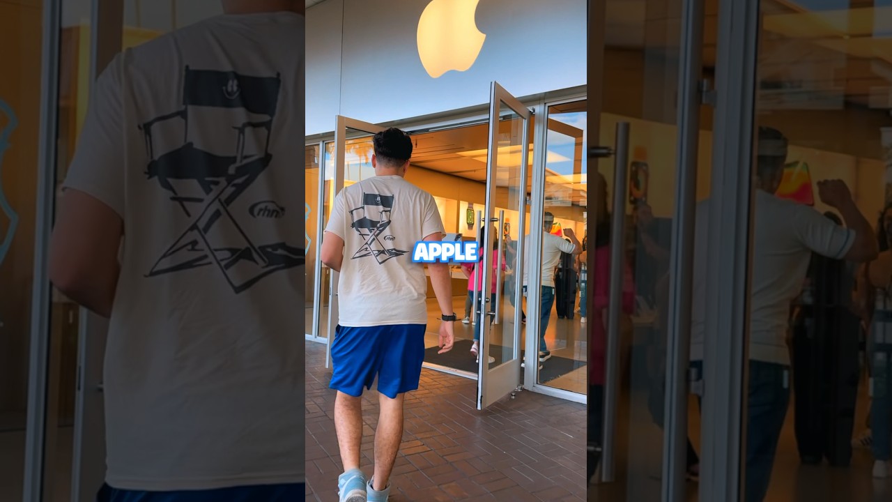 Acquistare qualsiasi cosa la persona davanti a me acquisti all'Apple Store