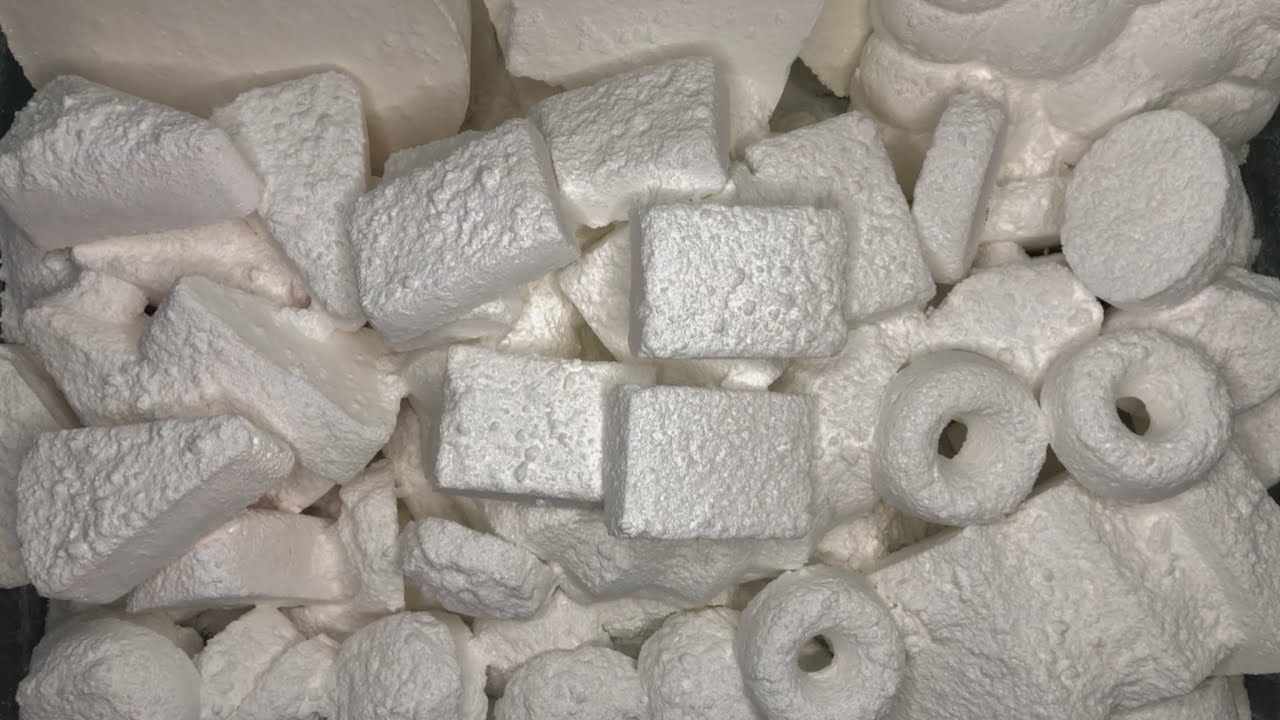 Mass Crush // Fluffy Gym Chalk Reforms + Powder Play • ASMR