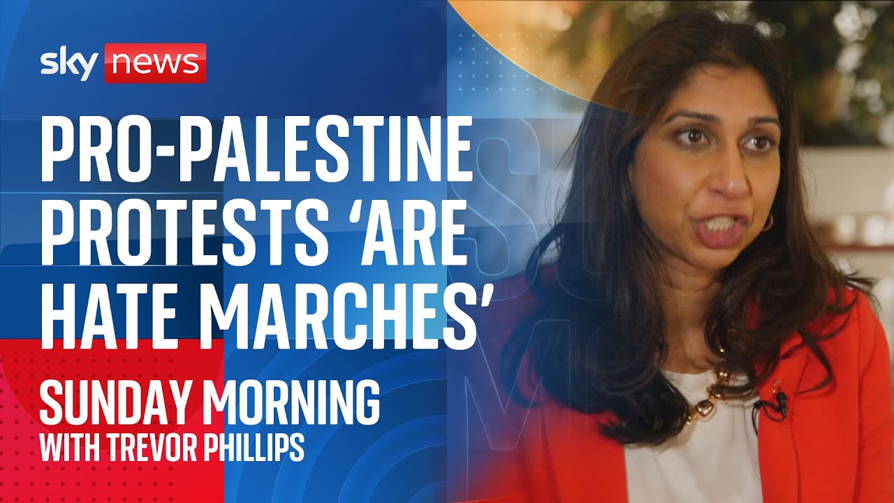 Israel-Hamas war: Home Secretary brands pro-Palestinian protests 