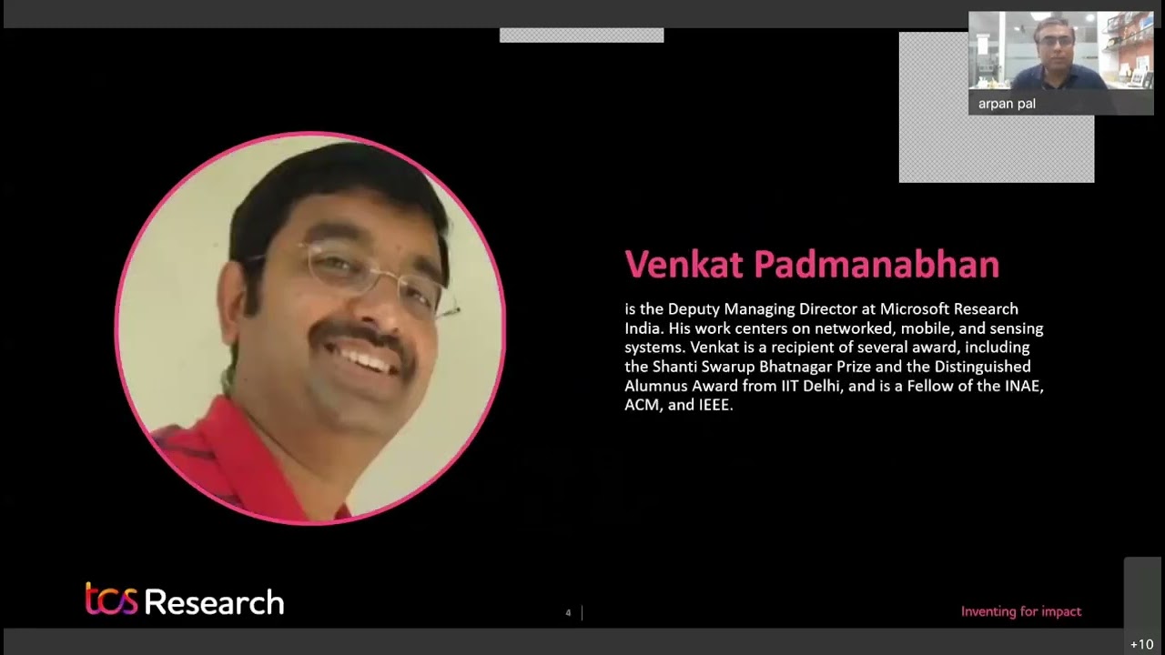 TCS Research Webinar: Computational Intelligence at Edge