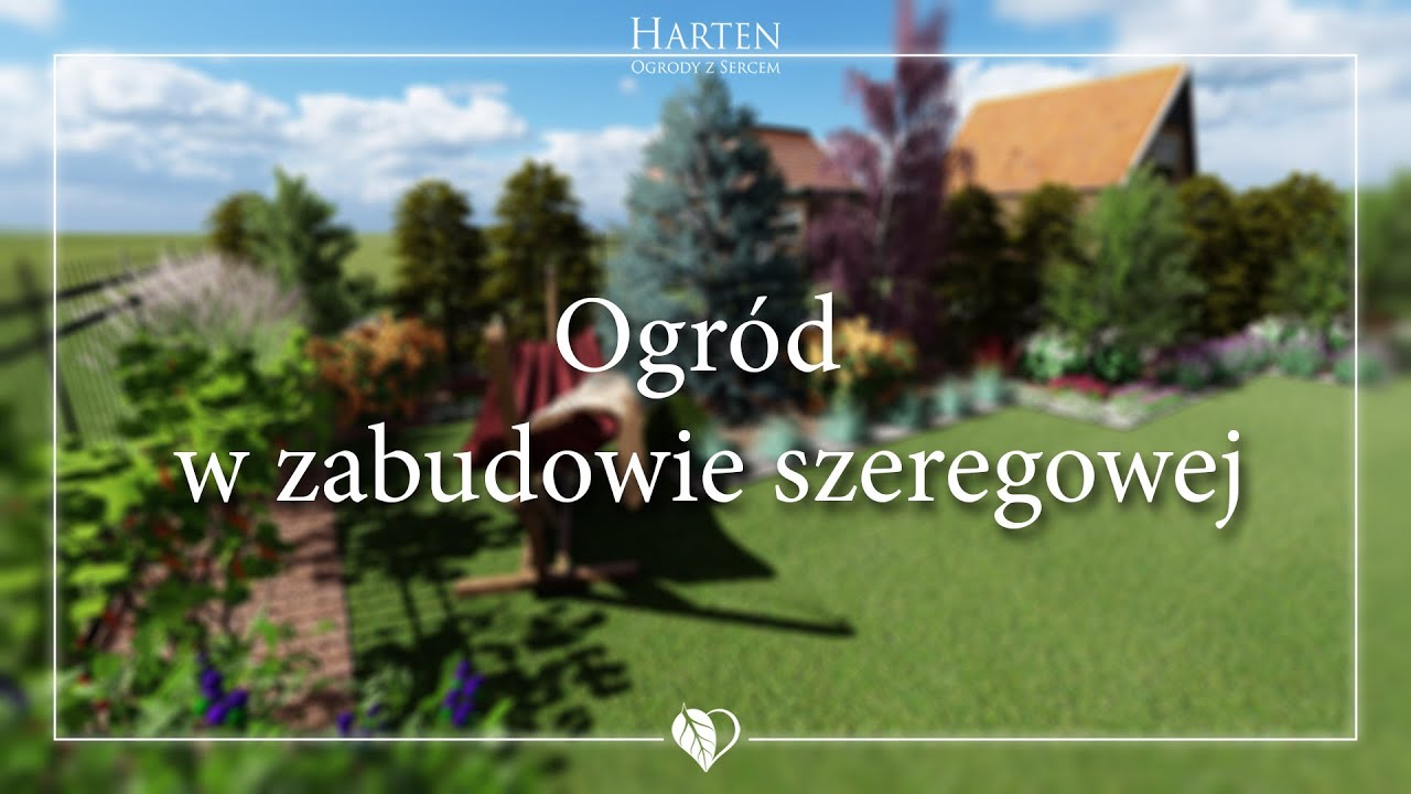 Ogród w zabudowie szeregowej