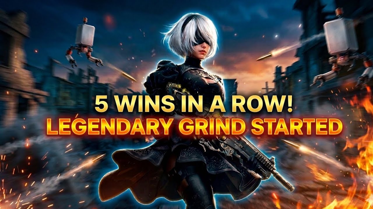 5 WINS IN A ROW! 😳|🔥 LEGENDARY GRIND STARTED 💀
