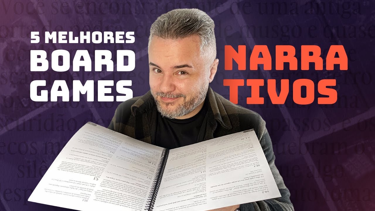 Top 5 MELHORES Board Games NARRATIVOS
