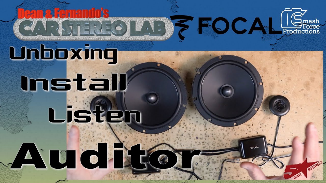 A full budget Focal Auditor car stereo goes in to the Ford Escape Lab