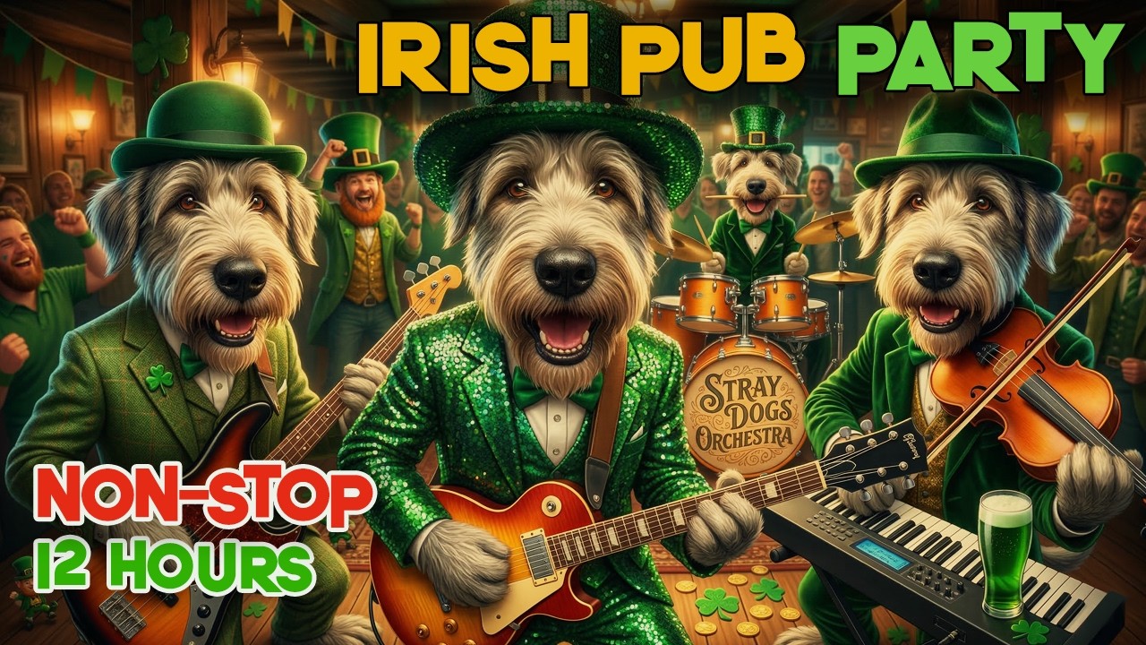 🔴 LIVE: St. Patrick’s Day Music 🍀 Irish Pub Party - Celtic Groove