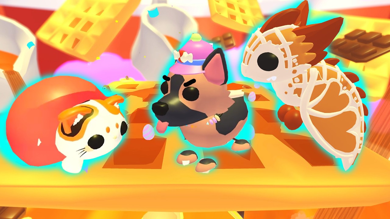Waffle Wyrm + Mochi Meow Pets Week 2 of SugarFest in Adopt Me