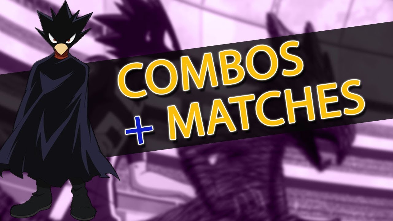 Fumikage Tokoyami combos My Hero One's Justice 2