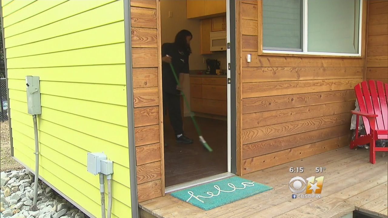Dallas Cottages For The Homeless Filling Up
