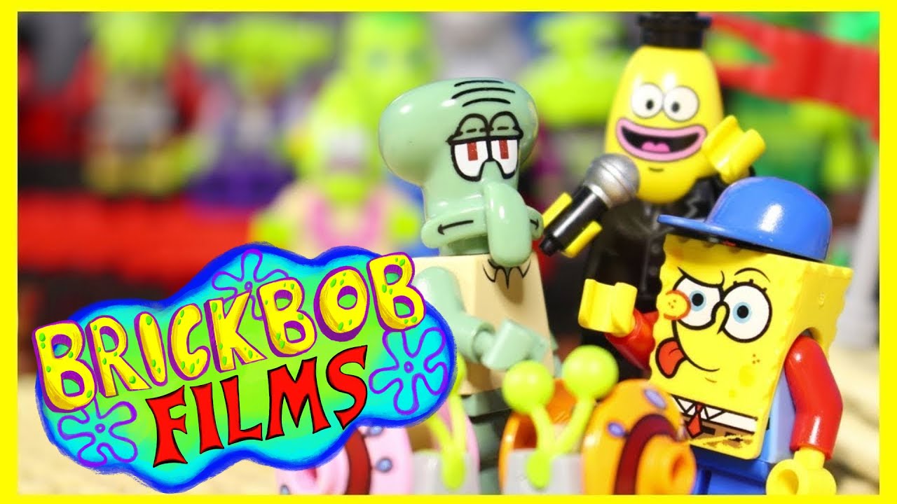 THE GREAT SNAIL RACE | LEGO Spongebob | FULL EPISODE