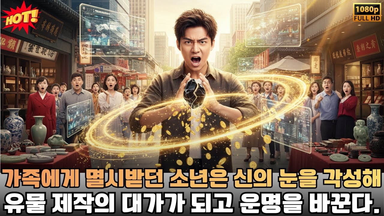 가족에게 멸시받던 소년은 신의 눈을 각성해 유물 제작의 대가가 되고 운명을 바꾼다.