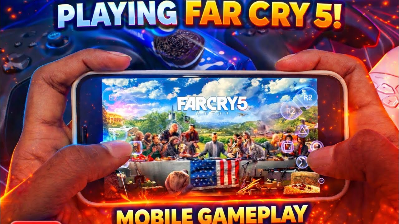 Farcry 5 crazy mobile gameplay 🔥🎮