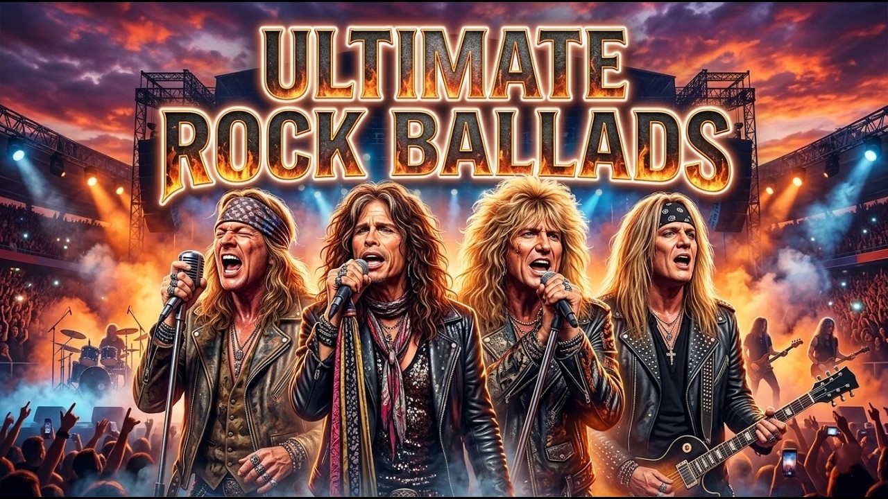 Best Rock Ballads Playlist 🎸 | Emotional & Melodic Rock Songs | BalladVerse