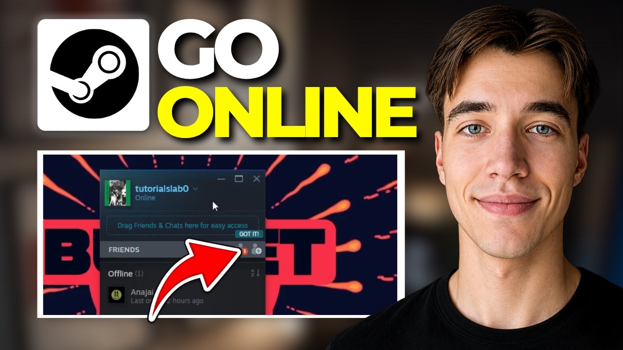 How To Go Online On Steam 2026 | Step By Step