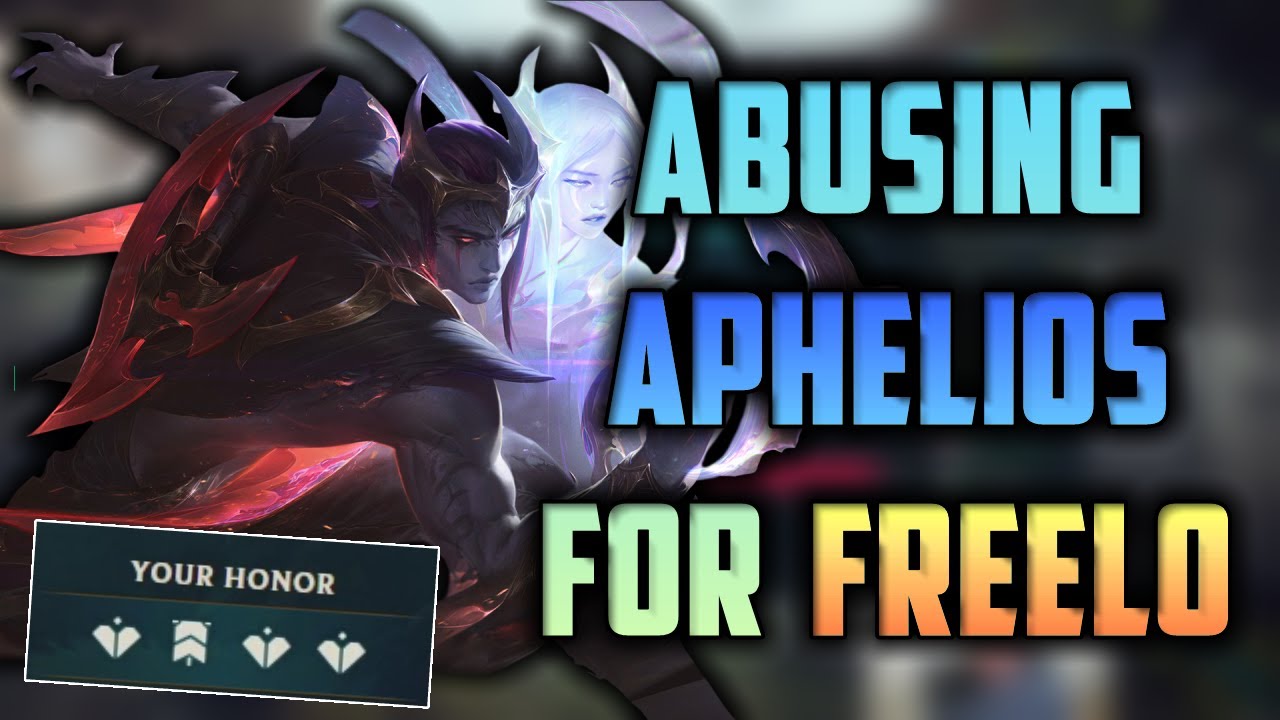 Aphelios Freelo Abuser (Gameplay Approved by CoreJJ 👍)
