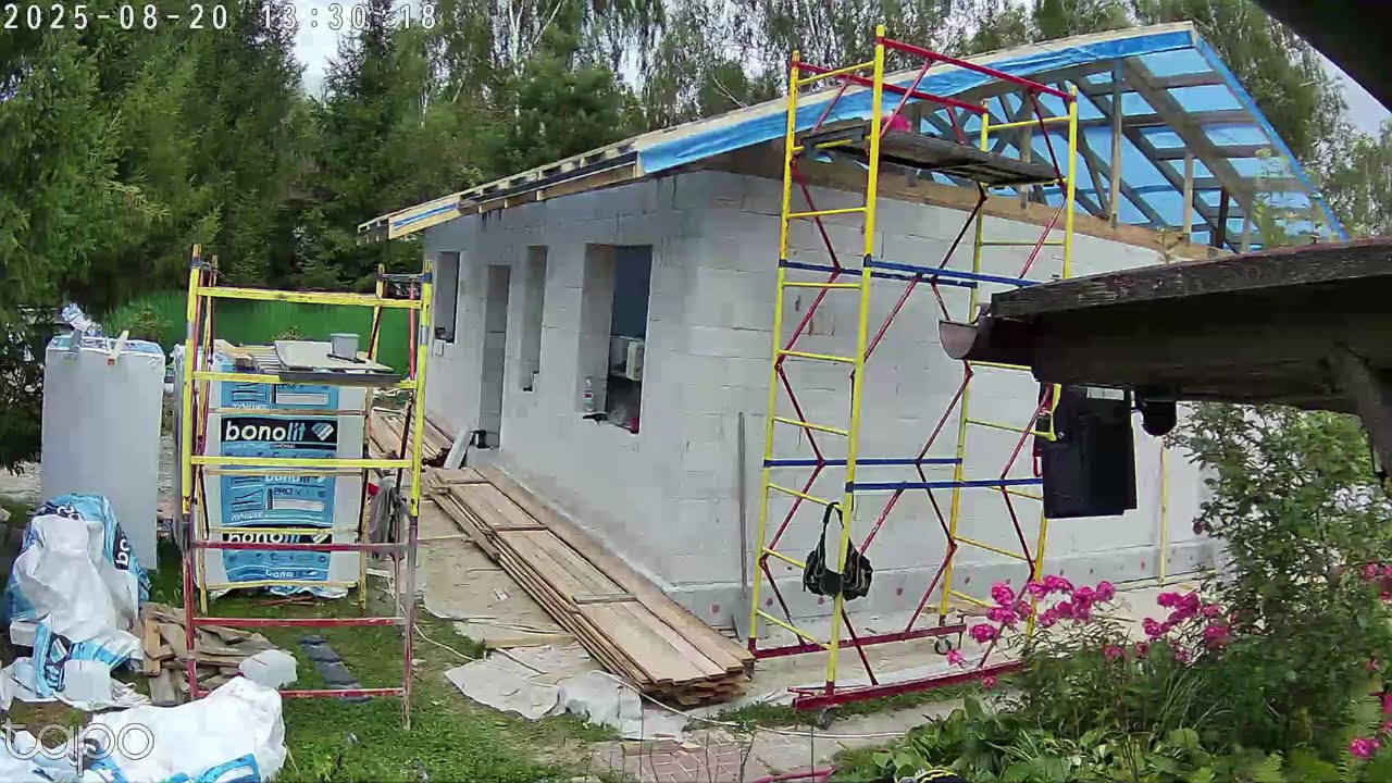 стройка дома лето 2025 #1