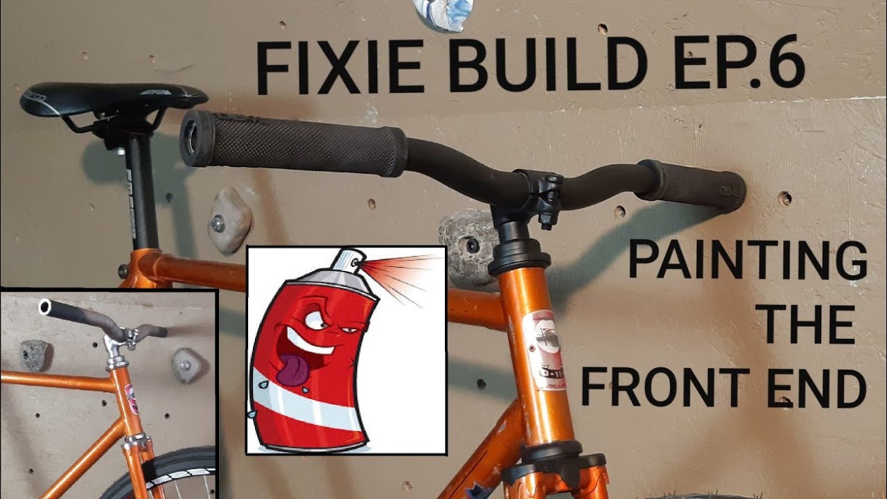BUDGET VINTAGE FIXIE BUILD SERIES EP.6 PAINT!
