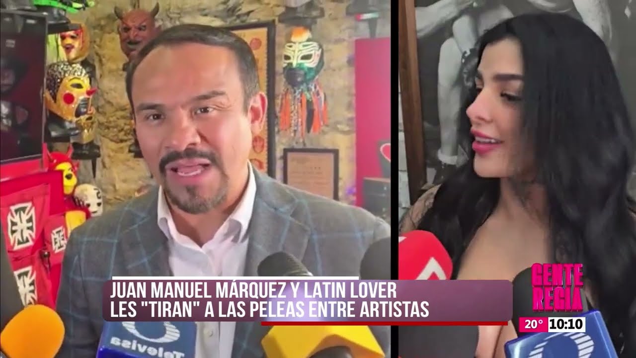 Juan Manuel Márquez y Latin Lover les 