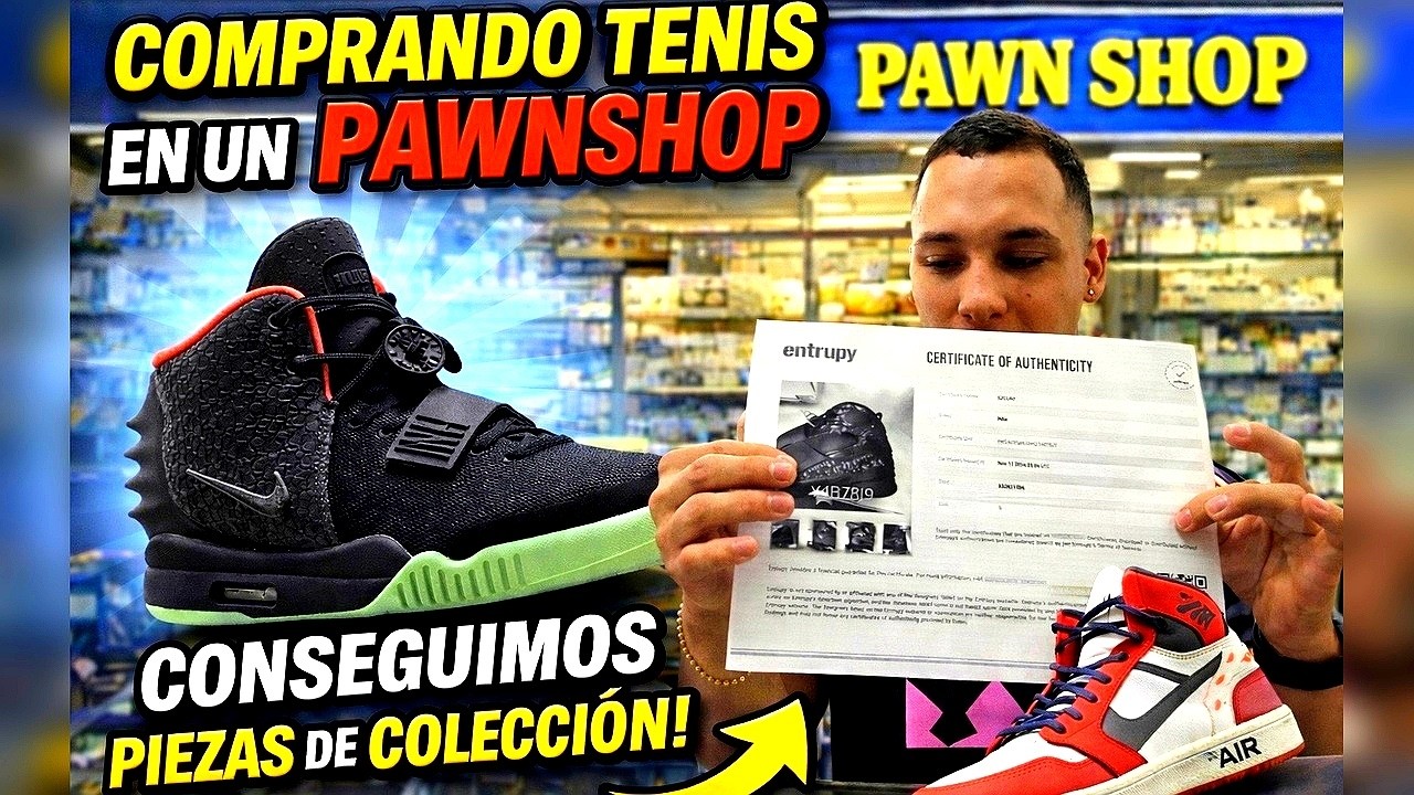 ¡COMPRANDO TENIS DE COLECCIÓN EN UN PAWNSHOP!