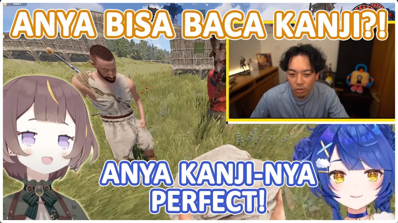 Streamer Jepang Ini Terkejut Mendengar ANYA Bisa Baca Kanji Dengan Sempurna | (Hololive Clips)