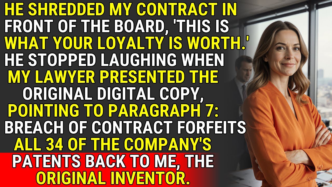 CEO Shredded My Contract? I Seized 34 Patents. | #CorporateCheckmate