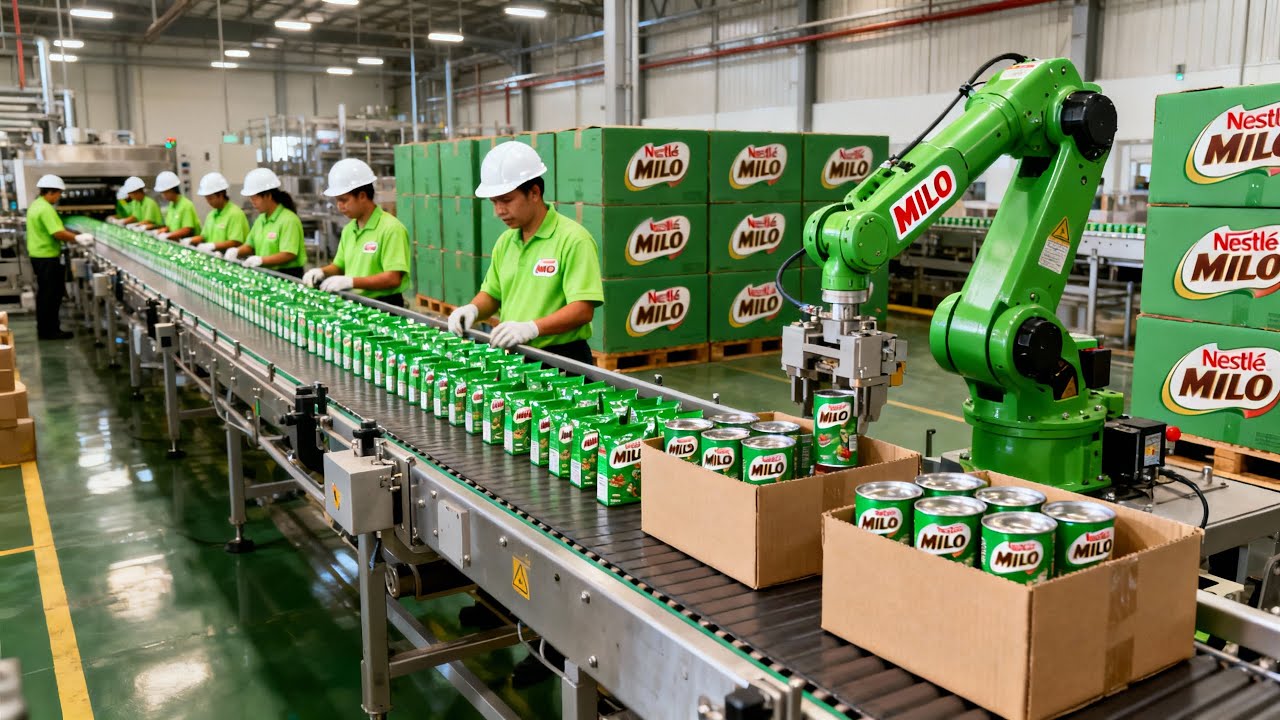 How Milo Nestlé Is Made | Inside a Modern Factory Process