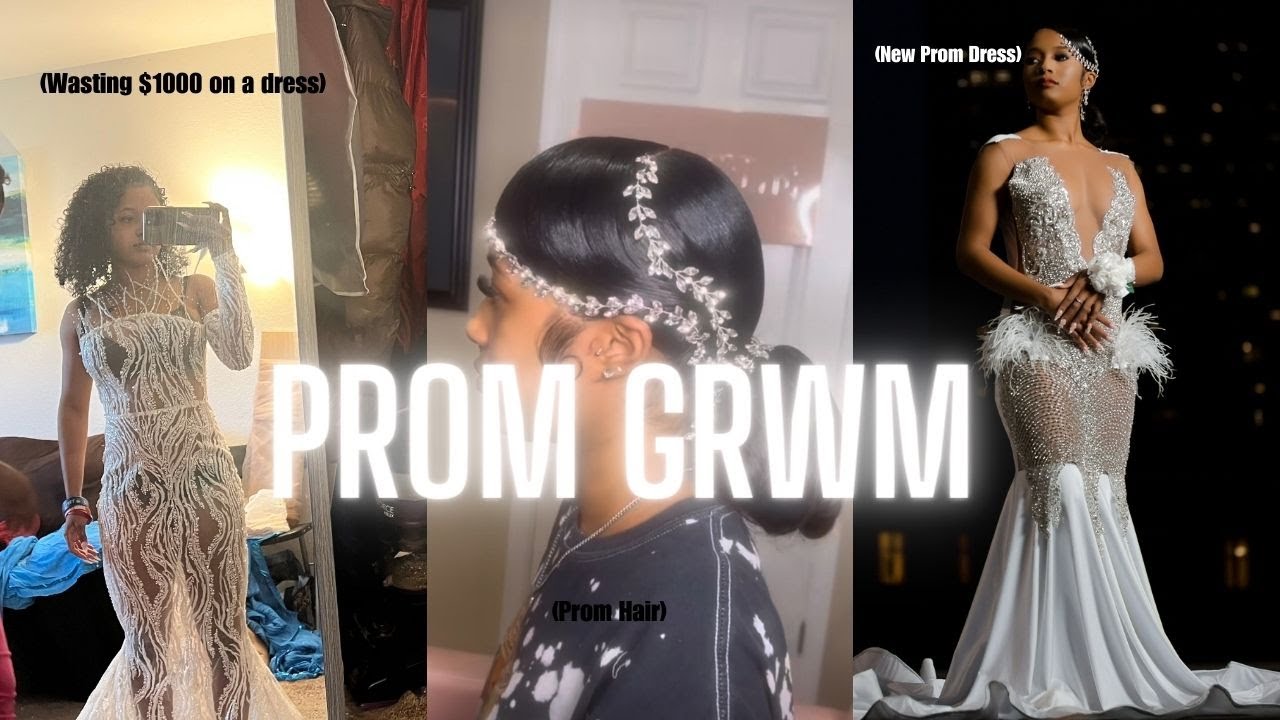 SENIOR PROM 2023| GRWM + Wasting $1000 on a dress I didn't wear