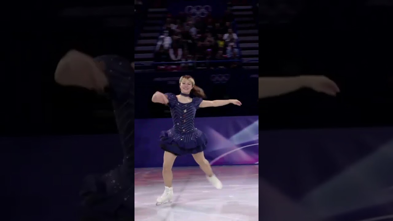 Alysa Liu zapewniła odpowiednią atmosferę na gali pokazowej 🪩✨ #milanocortina2026 #igrzyskaolimpijskie
