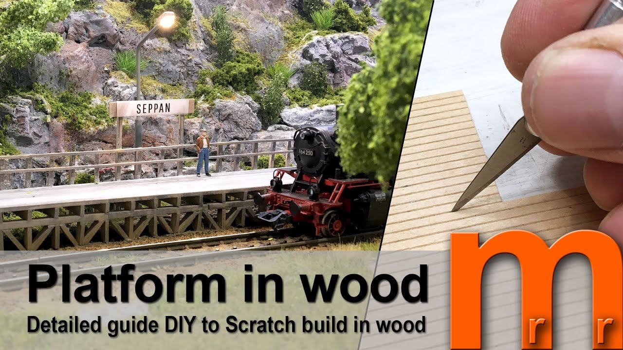 Modelling beautiful Platform in wood from scratch