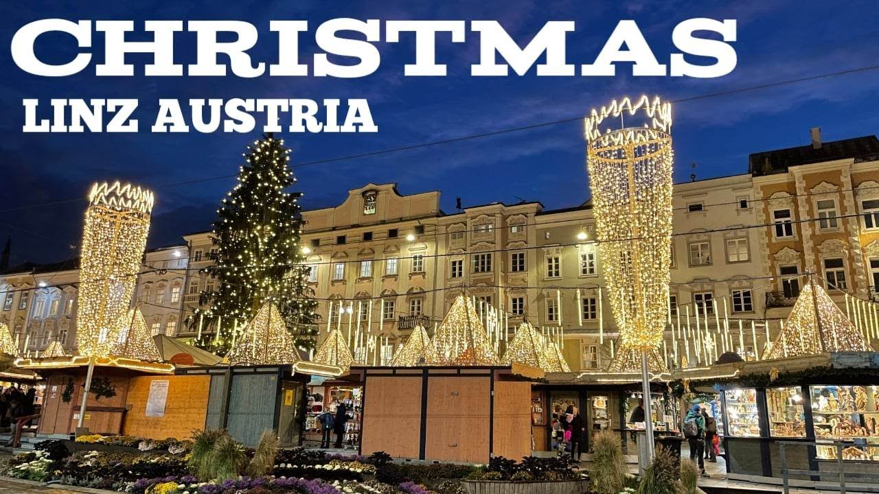 Linz Christmas Market, Austria 4K UHD