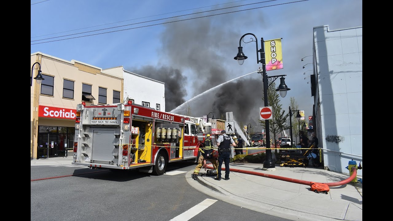 [MUTUAL AID] Major Fire in Mission, BC 04-13-20