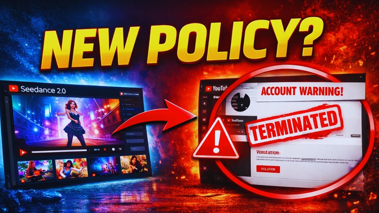 Ответ YouTube на Seedance 2.0 &mdash; грядут новые изменения в политике.