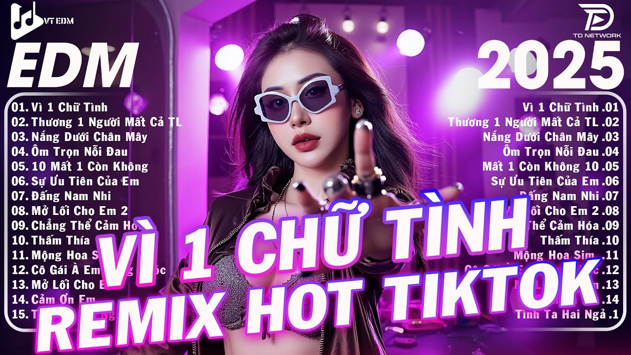 Vì 1 Chữ Tình... Remix ♫ BXH Nhạc Trẻ Remix Hay Nhất 2025 -Top 15 Bản EDM Hot Trend TRIỆU VIEW