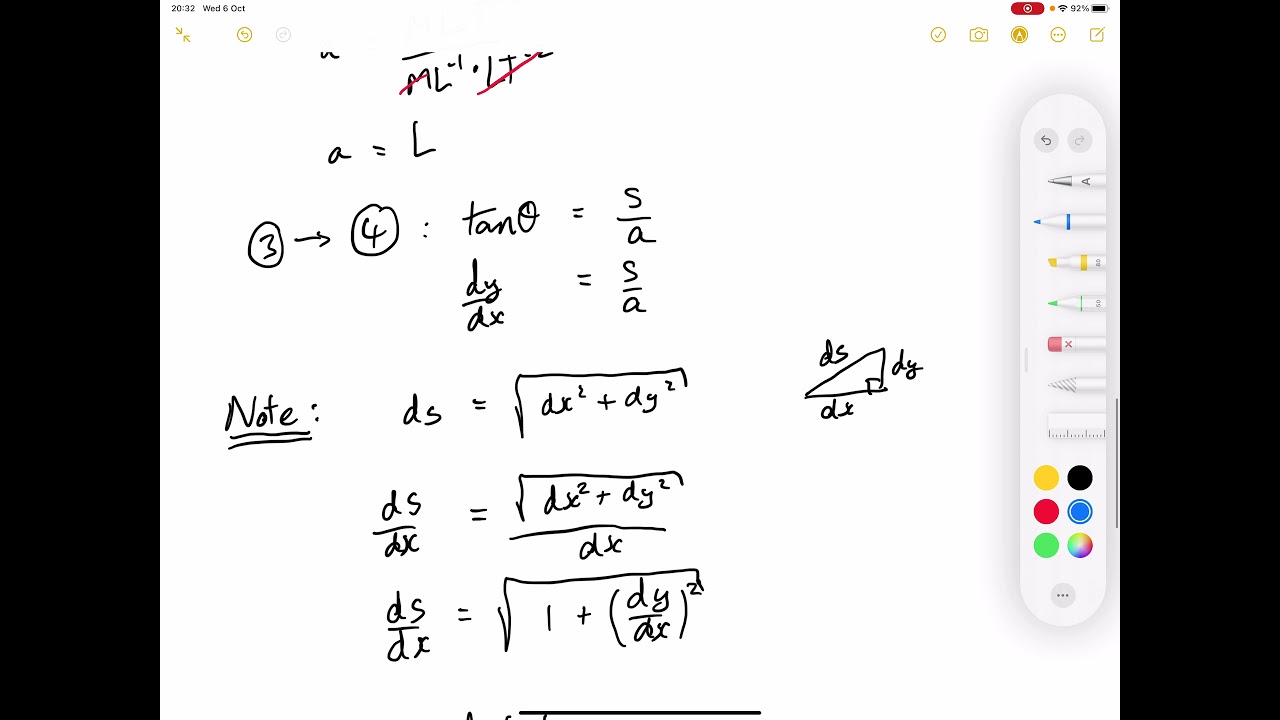 A Proof to show that a Hanging Chain forms a Cosh Curve