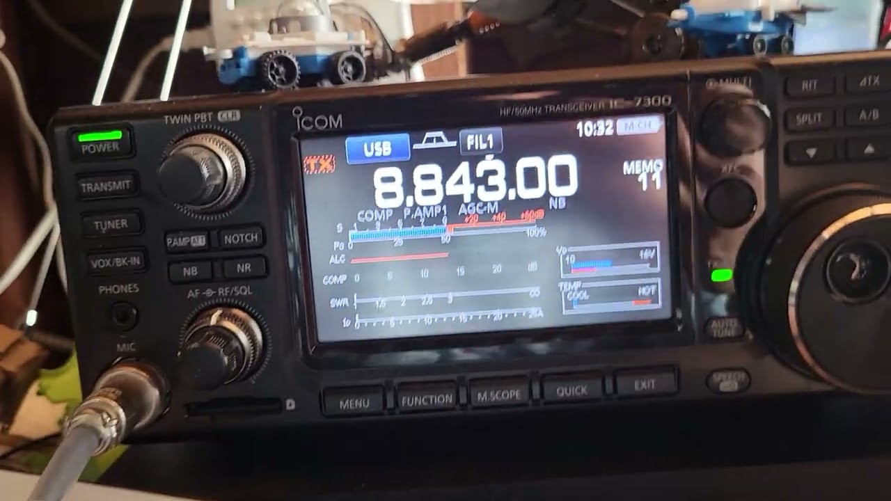 ATC HF SF Radio Selective Call SELCAL check.  Hawaiian pilot demo little understanding w 
