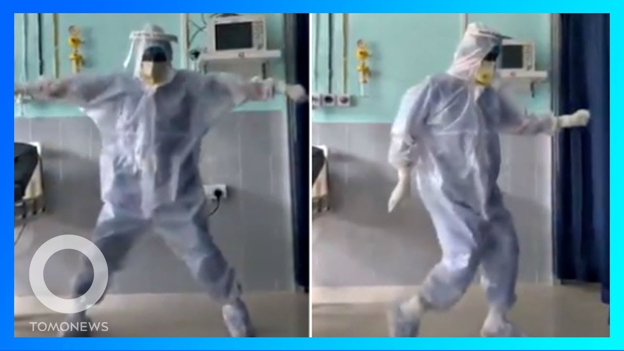 Viral video dokter India joget demi hibur pasien Covid-19 - TomoNews